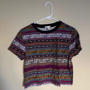 90s style crop T